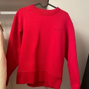 Acne Studios Red Sweatshirt